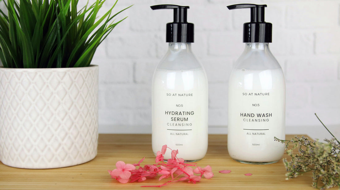 How to Organize Refillable Foam Bottles in a Small Bathroom