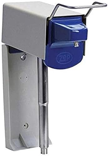 Zep D-4000 Plus Stainless Steel Industrial Hand Soap Dispenser - (1 Unit) - 600101 - Resistant to Corrosion, Rust and Abrasion