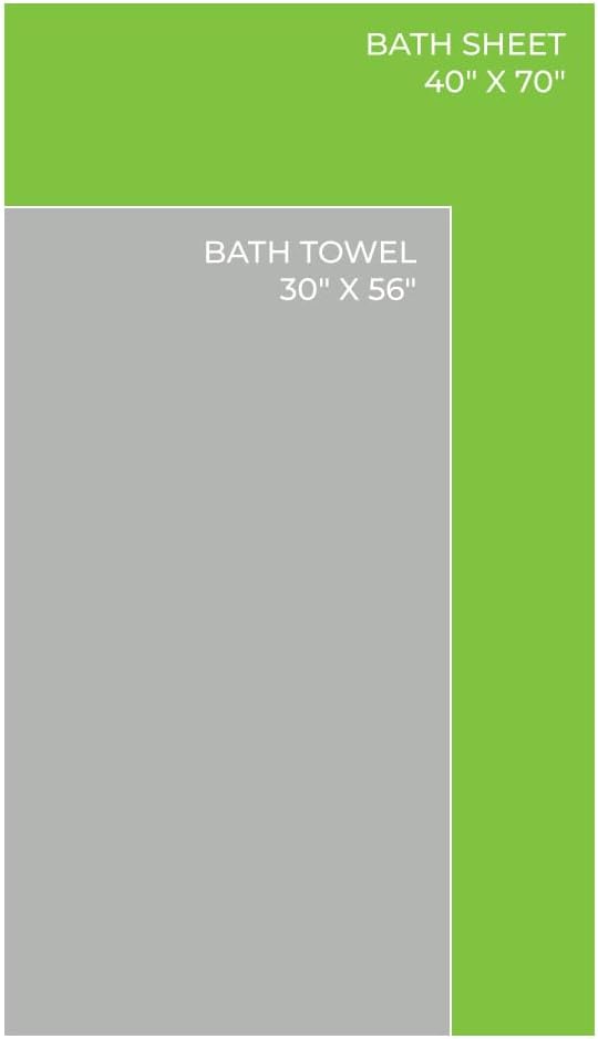 Cariloha Bath Towel | Onyx |28"x54" | Turkish Cotton & Viscose Material Blend | Extra Smooth, Odor Resistant and Highly Absorbent