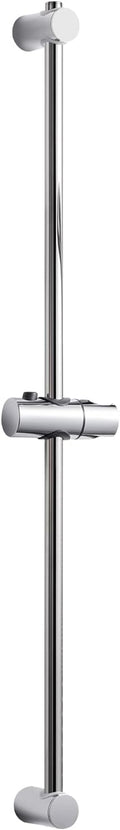 OFFO Shower Slide Bar, 31 in Slide Bar with Adjustable Handheld Shower Head Holder for Bathroom Wall Mounted, Chrome Finish