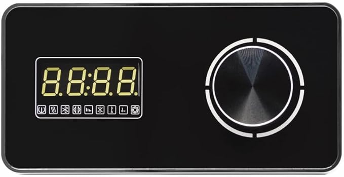 Superior Encore Plus 6 kW Steam Shower Generator Kit with Horizontal Black Keypad, Bluetooth Audio, Drip Pan & Color Lights |Self-Draining Steam Bath Generator |One-click Connection Cord