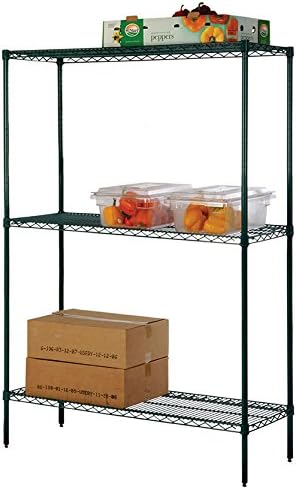 Omega 21" Deep x 48" Wide x 96" High 3 Tier Freezer Starter Shelving Unit