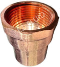 EZ-FLUID Plumbing 4" C X FIP LF Copper Female Adapter Pressure Copper Fittings,Sweat Solder Connection for Residential,Commercial Pipe. (1)