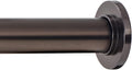 Ivilon Tension Curtain Rod - Spring Tension Rod for Windows or Shower, 24 to 36 Inch. Oil Rubbed Bronze ORB