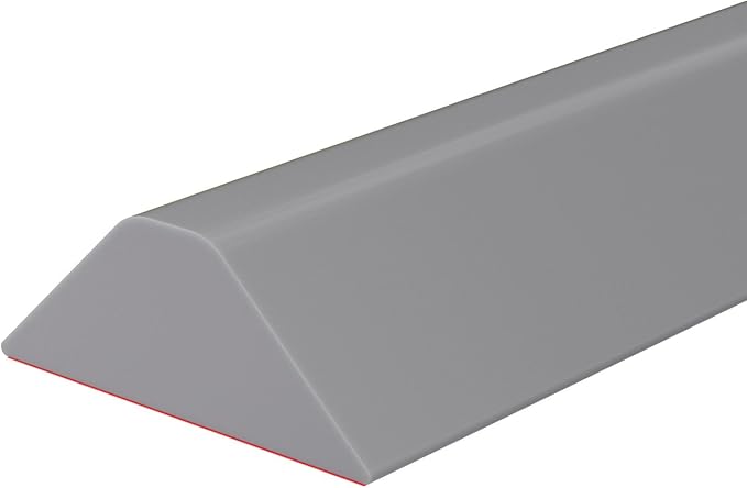 Duzzy 39 Inch Collapsible Shower Water Dam, Shower Threshold Water Stopper Barrier and Retention System and Keeps Water Inside Threshold Dry and Wet Separation, Suitable for Bathroom & Kitchen