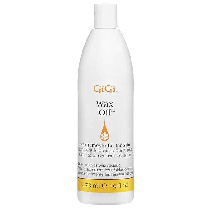 GiGi Wax Off Hair Wax Remover Gel - Post Waxing Care with Aloe Vera, Skin Soothing Hair Removal After Wax Care, 16 fl oz, 1 Pack
