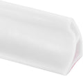 uxcell Shower Water Barrier, 55" TPE Splash Guard Shower Water Stopper Retention System for Bathtub Sink Washing Machine Dry and Wet Separation, 1.18"W x 1.77"H, White