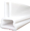 39Inch Collapsible Threshold Water Dam 1.5" high Walkin Shower Guard To Keep Water In Shower Stall Water Barrier Silicone For Dry And Wet Bathroom Kitchen Wheelchair Accessible