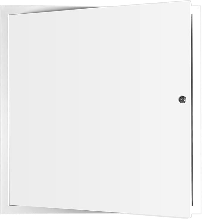 24" x 24" Metal Access Panel, 1MM Thickened Access Panel for Drywall, Aluminum Access Panel for Walls and Ceilings, Rust-Resistant and Easy-to-Install Drywall Access Panel