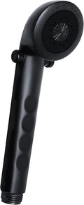 Dura Faucet DF-SA135-MB Economical Shower Head, Handheld Replacement RV Shower Head Wand, Universal Water Saving with Flow Control Trickle Switch (Matte Black)