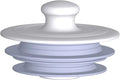 Bathtub Drain Stopper, Drain Plug, Silicone Stopper (Patented Design) (1, Large,Gray)