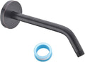 Shower Arm with Flange, Made of 304 Stainless Steel Shower Extension Extender Pipe, Wall-Mounted for Fixed Bathroom Showerhead, Never Rust 10 Inch Oil Rubbed Bronze,SW-RD91018-10-ORB.