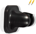 Handheld Shower Head Holder - 5 Positions Adjustable - Clip in - Screw or Adhesive Mount - Bathroom Wall Mounted Shower Wand Holder (Oil Rubbed)