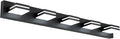 SineRise LED Modern Bathroom Vanity Light Fixtures (5-Light, 40-Inch, Dimmable), Matte Black Modern Acrylic Bathroom Wall Lighting Fixtures Over Mirror (Cool White 6000K)