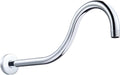 High-end Wall Mounted Extention High Arc Anti-corrosion Shower Arm（Made of Solid Brass) for RP61273 16-inch, Chorme