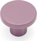Ravinte 3 Pack Cabinet Knobs Purple Kitchen Cabinet Knobs Round Dresser Drawer Pulls Closet Door Pulls 1-1/5 Inch