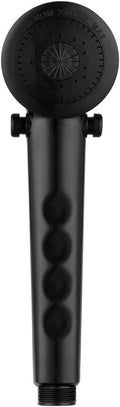 Dura Faucet DF-SA135-BK Economical Shower Head, Handheld RV Replacement Wand - Universal Water Saving system with Flow Control Trickle Switch (Black)