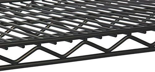 Omega 12" Deep x 48" Wide x 36" High 3 Tier Black Starter Shelving Unit