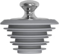 Bathtub Drain Stopper,Tub Stopper,Silicone Bathtub Stopper, Washbasin Drain Plug(Gray,Patented Product)