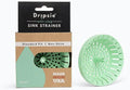 Kitchen Sink Strainer 3.25" - Dripsie Anti-Clog Food Catcher, Flexible Drain Basket, Dishwasher Safe, Standard Fit, Made in USA (1-Pack Green)