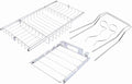 Bathtub Tray, Bath Tray for Tub Bathtub Caddy Wine Slots and Book Holder Bath Table for Candle Towel Book Wine Phone Shower