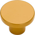 Ravinte 3 Pack Cabinet Knobs Earthy Yellow Kitchen Cabinet Knobs Round Dresser Drawer Pulls Closet Door Pulls 1-1/5 Inch