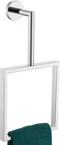 Towel Ring Chrome Bathroom Towel Holders for Wall Rack Polished Stainless Steel Bath Towel Hanger Bathroom and Kitchen Decor, AN3005CH
