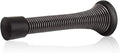 HOMOTEK 50 Pack Oil Rubbed Bronze Spring Door Stops,3-1/8” Heavy Duty Door Stop - Flexible Spring Door Stopper with Low Mounted Black Rubber Bumper Tips