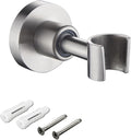 PHASAT Handheld Shower Head Holder Adjustable 304 Stainless Steel Handheld Shower Head Bracket Holder Wall Mount,Shower Wand Holder Brushed Nickel,A13021N