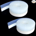 Weather Stripping Door Seal Strip, Door Weather Stripping Seal Strip Sealing Tape for Doors Windows Shower (45mm, Transparent)