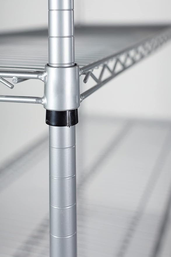 Omega 12" Deep x 36" Wide x 36" High 3 Tier Gray Starter Shelving Unit