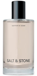 Salt & Stone Body Mist, Saffron & Cedar Scent, Skincare Infused Hair & Body Spray for Women and Men, Hydrating Fragrance with Glycerin and Red Algae, Vegan, Cruelty Free, 3.4 fl oz