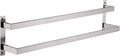KOKOSIRI Bath Towel Bars 32 Inches Bathroom 2-Tiers Ladder Towel Rails Towel Holders Wall Mounted Towels Shelves Rack Brushed Stainless Steel, B5008BR-L32