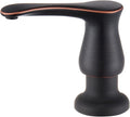 GAGALIFE Kitchen Sink Soap Dispenser Oil Rubbed Bronze, Built in Soap Dispenser with 17 OZ Bottle, Refill from The Top, Liquid Dispenser for Kitchen Sink