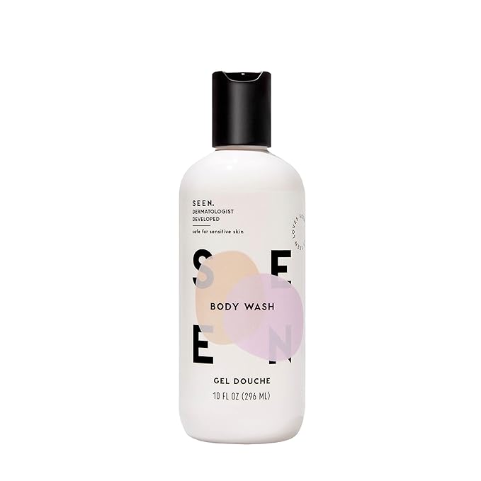 SEEN Body Wash -Scented- Non-Comedogenic & Non-Irritating Body Wash- Dermatologist-Developed - Safe for Sensitive & Acne Prone Skin