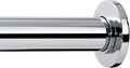 Ivilon Tension Curtain Rod - Spring Tension Rod for Windows or Shower, 54 to 90 Inch. Chrome