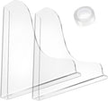 2PCS Clear Shower Splashing Guard, Acrylic Bath Angle Protection, Tub Corner Water Guards with Adhesive, Transparent Shower Water Guard for Home Bathroom