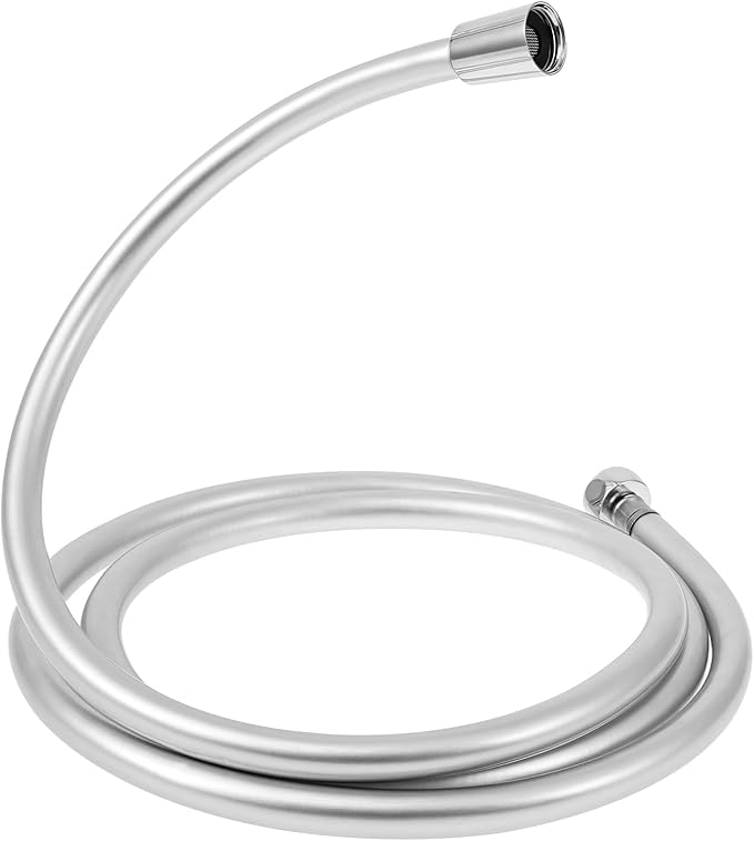 PVC Shower Hose，Explosion Proof Flexible Replacement Long Hose With Standard G1/2 Thread Connection for Home Hotel Motorhome（2m）