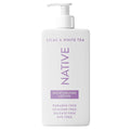 Native Body Lotion Contains Naturally Derived Plant-Based Moisturizers for Women and Men | Restores Dry Skin, Lilac & White Tea, 16.5 fl oz