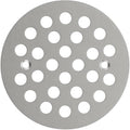 4-1/4” Round Shower Drain Cover,Screw-in Shower Drain Strainer,Easy-to-Install Replacement Cover