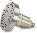 SEVENTY 4-Setting Filtered Shower Head with Shower Filter in Brushed Nickel – Helps Reduce Chlorine and Impurities for Healthier Hair, Skin and Scalp, Easy to Install (Model 12156)