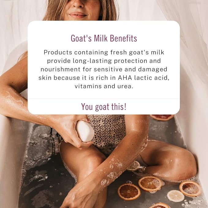 Goat Milk Lotion, Creamy Fragrance Free, Moisturizing Goat Milk Skin Lotion for Women and Men, Dry Skin Hydration with Fresh Goat's Milk, 11.8 oz