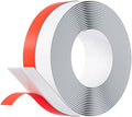2Inch (W) x 20FT(L) Door Weather Stripping, Door Draft Stopper Silicone Seal Strip, Draft Seal Tape for Doors Windows and Shower Glass Gap