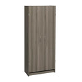 ClosetMaid Pantry Cabinet Cupboard with 2 Doors, Adjustable Shelves, Standing, Storage for Kitchen, Laundry or Utility Room, White