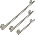 Lava Odoro Shower Grab Bar, Modern Set Stainless Steel Handicap Grab Bar for Bathtubs and Showers, Shower Safety Bar for Seniors Disabled, ADA-Compliant (Brushed Nickel, 3 Pack 18", 24'', 36")