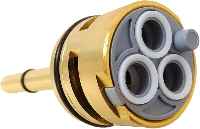 6-Setting Diverter Cartridge RP51919 Fit for Delta R11000 R22000, 6-Port Shower Valve Replacement Trim Kit with Leak-Resistant Design