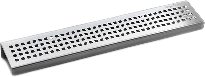 SereneDrains Stainless Steel Brushed Nickel Shower Shelf for Inside Shower Drill in Wall Mount Small Bathroom Shelf Decor Organizer Rack Caddy Floating (Brushed Stainless Steel, 16 Inch)