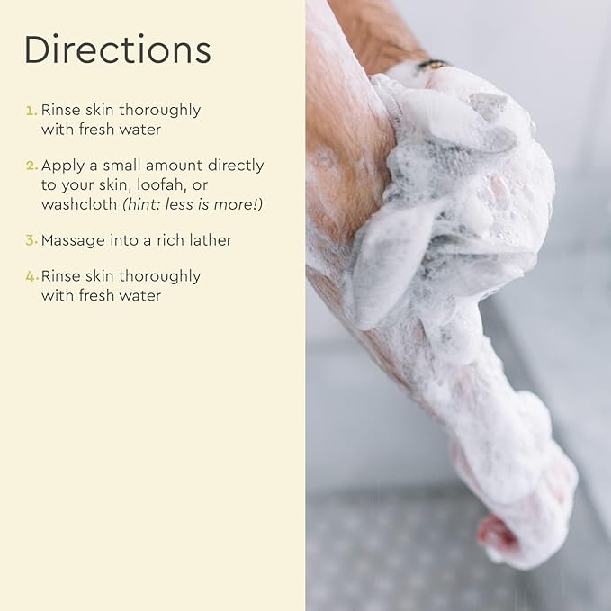 Puracy Body Wash, Natural Body Wash, 98.6% Pure Plant Ingredients, Moisturizing Shower Gel for Women Men Kids, Body Soap for Dry Sensitive Skin. Gently Scented with Coconut & Vanilla 12 Oz