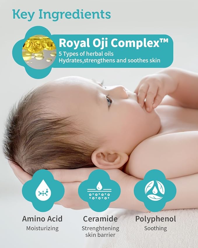 GOONGBE Pri-mmune Shampoo & Bath - Korean Baby Wash - Hypoallergenic Head to Toe Cleanser - Paraben-Free Formula For Sensitive Hair & Skin, 11.8 fl.oz.