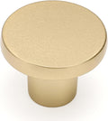Ravinte 30 Pack Cabinet Knobs Sandy Gold Kitchen Cabinet Knobs Round Dresser Drawer Pulls Closet Door Pulls 1-1/5 Inch